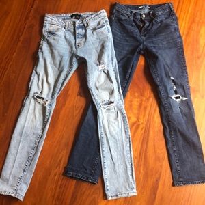 2 pair boys jeans. Size 16 (29)